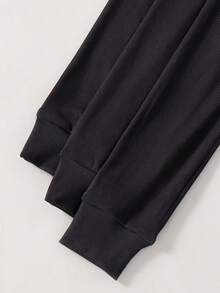 SHEIN 6pcs Kids Tween Boy Buy 2 Get 1 Free Cartoon Print Underwear Set, Thick Long Sleeve Pajamas, Dinosaur Print Set, Gaming Print Set, Football Print Set, Crew Neck Long Sleeve Pajama Top And Pants Loungewear, Suitable For Autumn/Winter, Party - Multicolor - View 4