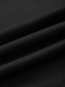 EMERY ROSE Plus Size Women's Letter Printed Hot Round Neck Sweatshirt