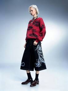 Sugerpunk Women's Fashion Backless High Heel Shoes, Casual Chunky Heels Slingback Sandals - Brown - View 2