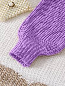 SHEIN Tween Girls' Casual Solid Color Cropped Pullover Sweater Girls Purple Sweater Purple Sweater Cropped Sweater Purple Girl Clothes Summer Clothes For Teens Sweater Girl Clothes Autumn And Winter Clothes Cropped Knit Sweater Cute Sweater Sweater For Tweens Knit Sweater Teen Girl Knit Sweaters For Girls Tween Sweaters Autumn And Winter Clothes Girls Clothes Sweater For Tweens Kids Sweaters Sweater For Girls 12 Year Old Girl Jumper Purple Or Lilac Purple Sweater For Girls Lilac Jumper