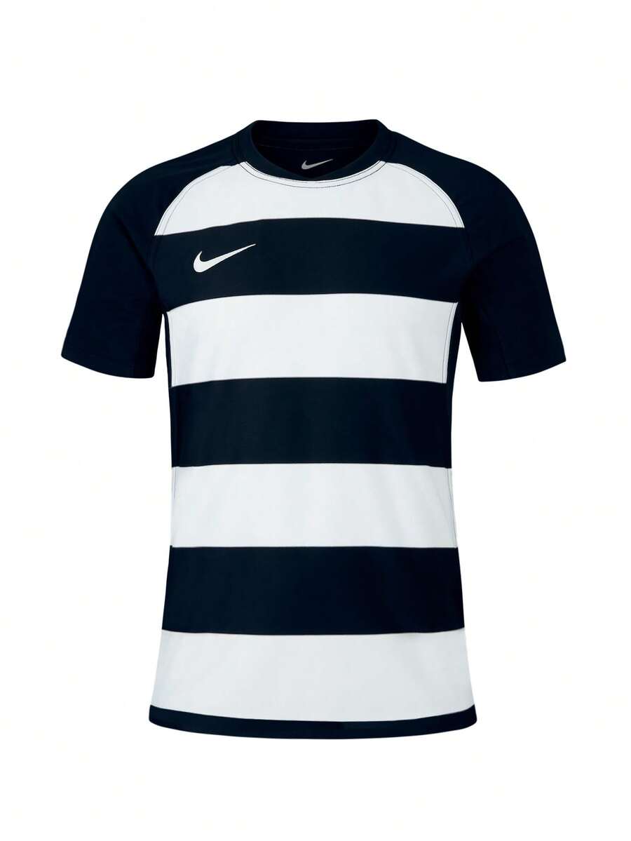 Nike Men's Rugby Hoop Jersey Navy Blue White - Multicolor - View 1