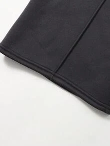 SHEIN 2 Stücke Tween Mädchen Lässig Mode süße Schleife Muster Kontrast Farbe Schleife Dekor Rundhals Pullover Sweatshirt & gerade geschnittene weite Bein Hose Set, Herbst/Winter Sweatshirt Outfit - Dunkelgrau - Übersicht 8