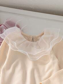 SHEIN 2件套少女彼得潘领花卉乡村T恤 - 彩色 - 查看 4