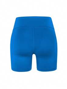 Nike Women's Sports Shorts Blue - 寶藍色 - 查看 2