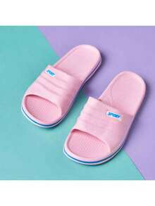 Zapatillas y Sandalias para Mujer – Pantuflas de Baño Antideslizantes, Cómodas para Casa, Interior y Exterior - Rosa Pálido - Ver 1