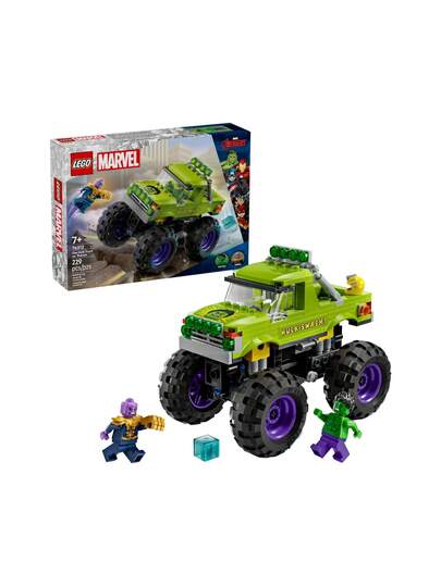 LEGO Marvel Super Heroes™ Hulk Truck Vs. Thanos BOYS FIRST 76312