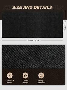 1 件试用装，随机发货，自粘式猫抓板，可修剪家具保护垫，防刮地毯垫，壁挂式沙发保护垫，猫爬架保护垫，室内猫咪游戏垫，猫抓板，沙发替代品，猫抓柱替代品 - 彩色 - 查看 28