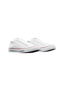 Converse Chuck All Star Classic M7652C Unisex Sneakers White M7652C - Vit/Rosa skum/Metallisk silver/Ljusröd - Visa 2