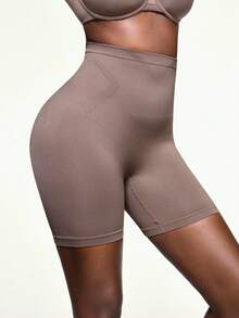 SHAPORA 1pc Women's Seamless High Waist Slimming Shaping Briefs, Simple & Comfortable