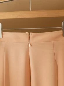 GlowEve Elegant Long Sleeve Cinched Waist Top - Bodycon Skirt Set