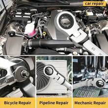 可调头棘轮扳手套装，组合扳手套装，铝合金手动工具套件，棘轮扳手套装，男士工具