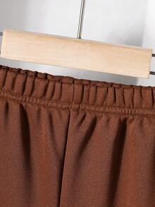 Kleine Mädchen 3 Stücke/Set Lässig Gestreiftes Hemd + Herz Muster Weste + Hose Outfit, Herbst/Winter