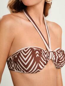 CAJUNI 女士海滩度假休闲比基尼套装 - 彩色 - 查看 5