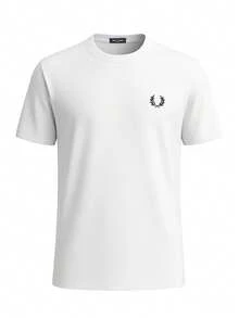 Fred Perry Men's T-Shirts White - White - View 1