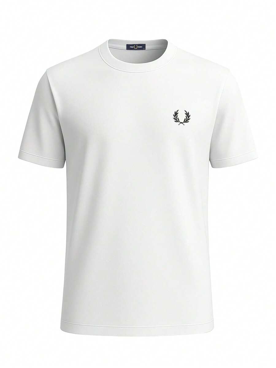 Fred Perry Men's T-Shirts White - White - View 1