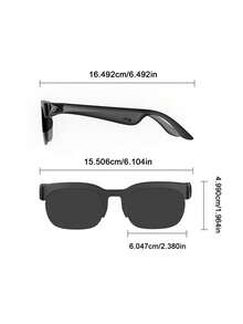 Multilingual AI Bluetooth Translation Glasses: Support Real-Time Conversion Of Over 20 Languages, Bluetooth HD Calls, A Must-Have For Smooth Communication During Trips
HD Call AI Translation Glasses: Fast Bluetooth Pairing, Accurate And Smooth Voice Translation, Essential For Business/Travel - 彩色 - 查看 3