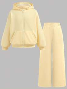 SHEIN Tween Girls Pink Casual Floral Print One-Shoulder Asymmetric Long Sleeve Ruched Fitted Skirt 2 Pieces Set, Suitable For Summer, Beach Vacation Blue Floral Dress Island Girl Outfit Summer Outfits Hawaii Outfits Blue And White Dress - Yellow - View 12