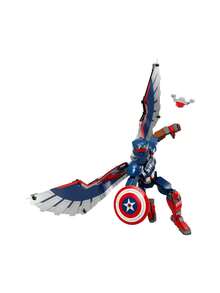 LEGO Marvel Super Heroes™ New Captain America buildable figure BOYS FIRST 76296 - Multifärgad - Visa 2