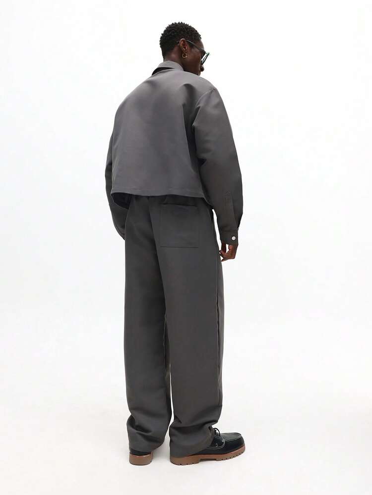 Completo camicia corta con pantaloni a gamba larga