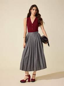 CUCCOO BASICS Escarpins femme à bout pointu, bride à la cheville, couleur unie élégante, talon compensé. Convient pour le travail