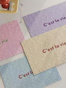 Joivida 1 件 40*60 厘米纯色入口垫，耐磨、防污、易于维护，非常适合入口和走廊