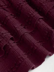 Sweetra Women Solid Color Camisole And Skirt 2 Pieces Set