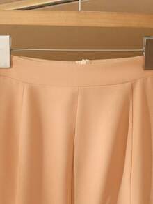 GlowEve Elegant Long Sleeve Cinched Waist Top - Bodycon Skirt Set