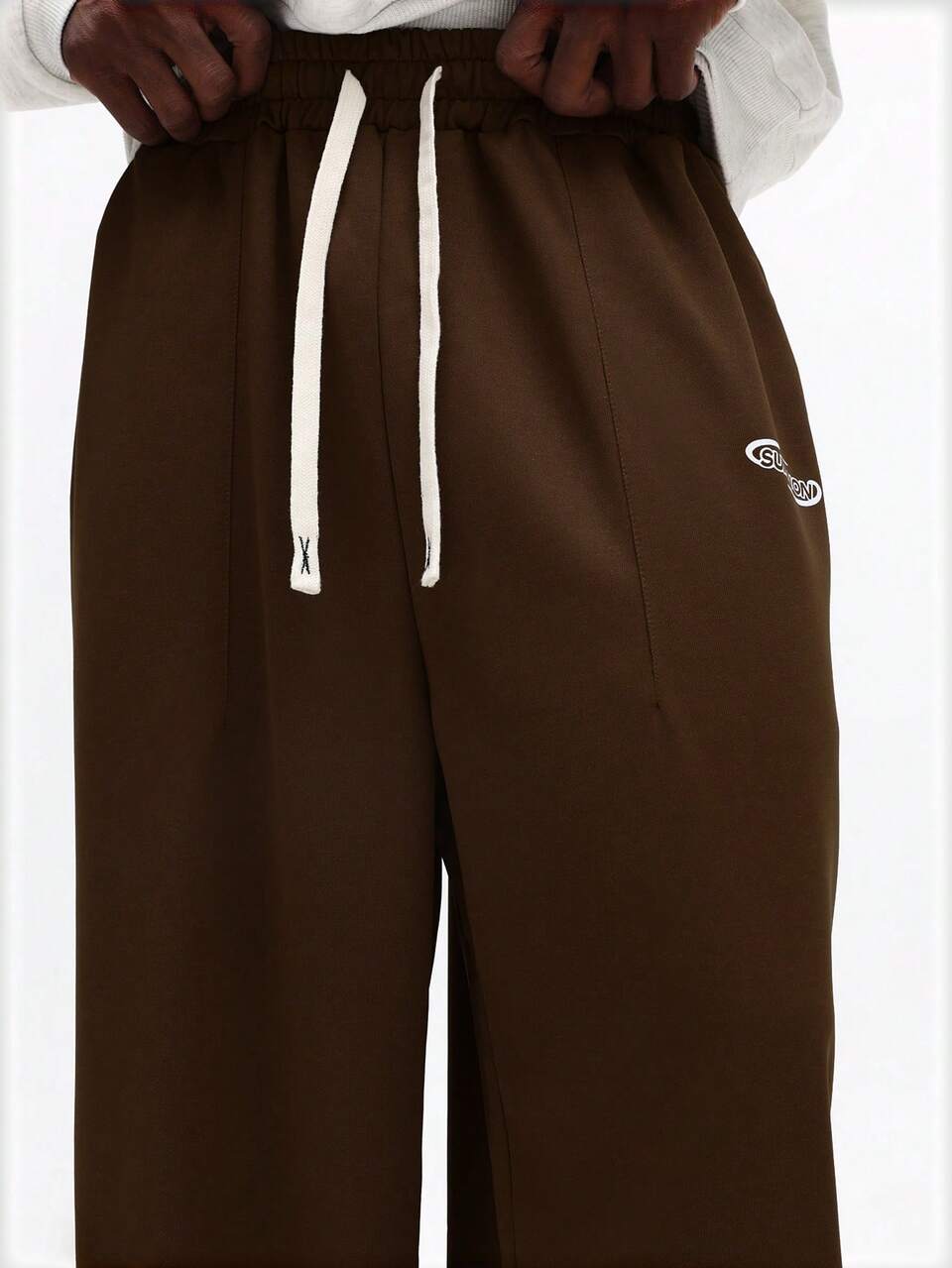 Relaxed Sweatpants With Side Stripe Detail