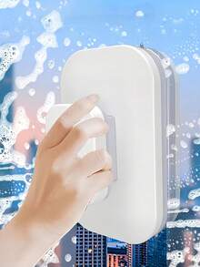 Dụng cụ lau kính từ tính hai mặt cho nhà cao tầng, dụng cụ lau kính từ tính mạnh cho cửa sổ một lớp 3-10mm trong phòng khách/phòng ngủ/phòng tắm, không cần điện, nhựa ABS bền, hoàn hảo cho nhân viên vệ sinh văn phòng, người già và người nuôi thú cưng, tuyệt vời làm quà tặng tân gia và Giáng sinh, bao gồm dây an toàn chống rơi, thích hợp cho kính một lớp - Nhiều màu - Xem 5