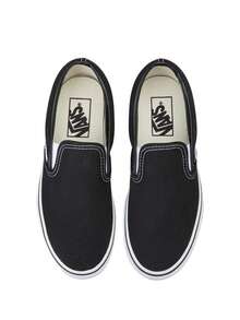 Vans Classic Slip-On Platform Unisex Sneakers Black VEYE - Black - View 5