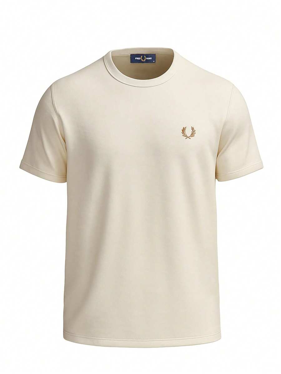 Fred Perry Men's T-Shirts Beige - Ecru - View 1