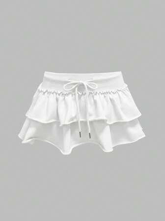 Grunge Punk Minifalda de cintura baja de tela desgastada de sudadera para el festival de música para mujeres