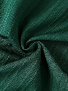 DreamSkyne Conjunto feminino plus size de manga comprida, cintura franzida, top cropped e saia midi com estampa floral, 2 peças, elegante - Multicolorido - Ver 10