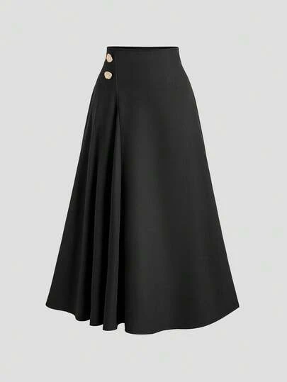 Sweetra 女士优雅通勤风 A 字裙，垂坠设计显瘦效果，适合春秋季节