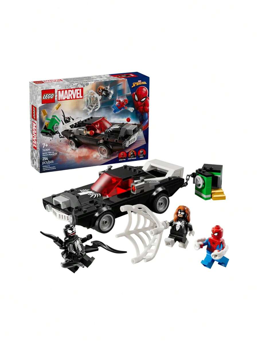 Marvel Super Heroes™ Spider-Man Vs. Venom Muscle Car BOYS FIRST 76309 - Multicolor - View 1