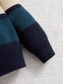 Bebé niño Jersey de color combinado