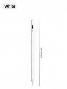 Teckwe 1 PIEZA Lápiz táctil capacitivo universal, compatible con Apple Pencil 1/2 - Rechazo de palma, Fijación magnética de varias bandas, Adecuado para iPad, tabletas y teléfonos Android