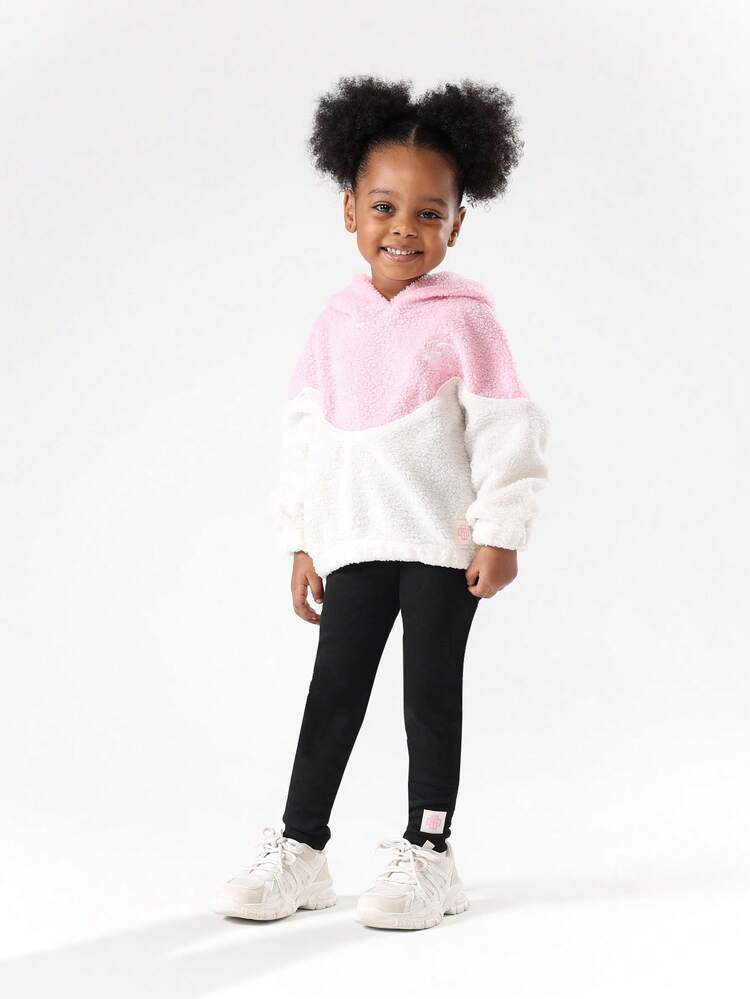 Sherpa Hoodie With Leggings Set