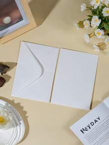 100 piezas de mini sobres de papel kraft marrón, tarjetas de regalo, invitaciones, notas comerciales, mini tarjetas de felicitación, mini sobres, sobres pequeños, tarjetas plegables para regalos de dinero, tarjetas de agradecimiento, invitaciones de regreso a la escuela - 100 piezas - Ver 10