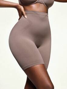 SHAPORA 1pc Women's Seamless High Waist Slimming Shaping Briefs, Simple & Comfortable