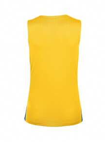 Nike Men's Basketball Shirt Yellow - Multicolor - View 2