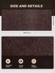 1 件试用装，随机发货，自粘式猫抓板，可修剪家具保护垫，防刮地毯垫，壁挂式沙发保护垫，猫爬架保护垫，室内猫咪游戏垫，猫抓板，沙发替代品，猫抓柱替代品 - 彩色 - 查看 29