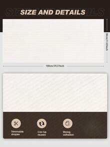 1 件试用装，随机发货，自粘式猫抓板，可修剪家具保护垫，防刮地毯垫，壁挂式沙发保护垫，猫爬架保护垫，室内猫咪游戏垫，猫抓板，沙发替代品，猫抓柱替代品 - 彩色 - 查看 9