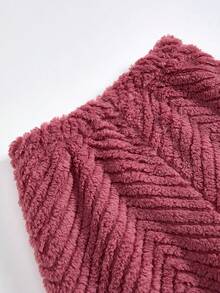 Manfinity Underwear&Sleepwear Basics 女士刺绣抓绒圆领长袖上衣和长裤睡衣套装，冬季，圣诞节