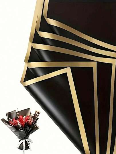 20PCS Wrapping Paper,Flower Wrapping Paper, 22.8x22.8 Inches/58x58 Cm Bouquet Wrapping Paper Double-Sided Colored Flower Wrapping Paper For Weddings, Valentine's Day, Birthdays, Christmas, DIY Bouquets,Suitable For Room Decor Home Decor Bedroom Decor Christmas Decoration Birthday Decoration Fall Decor (Orange Red And Brown)