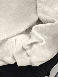 Manfinity Dauomo Y2K Retro American Star Pattern Men's Standard Hoodie, Long Sleeve Top - Grey - View 3