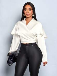 SOLERSUN Chal de satén de unicolor elegante para mujer, estilo de dinero antiguo adecuado para todo tipo de ocasiones, para uso diario y ocio