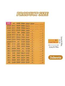 129 件套，电气箱面板标签，断路器目录标签，显眼识别标签贴纸，防风雨保险丝盒贴纸 - 129pcs set - 查看 9