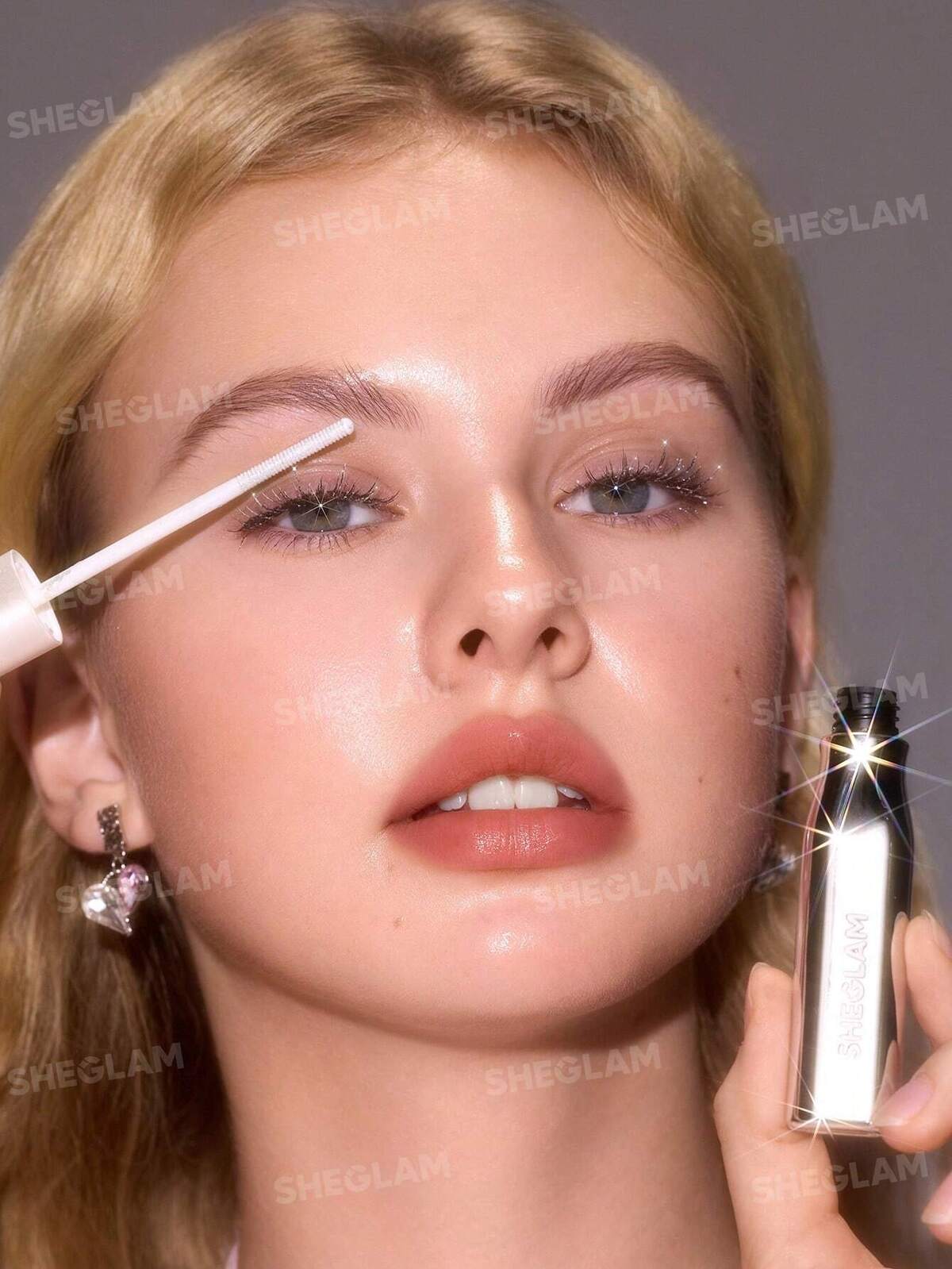 Crystal Gaze Glitter Mascara Brand Beauty Makeup Face Paint Cosmetic For Women Girls Perfect For Fall Winter Ideal For Y2K Fancy Fashion Suitable For Birthday Christmas Present Party Ready Best Color