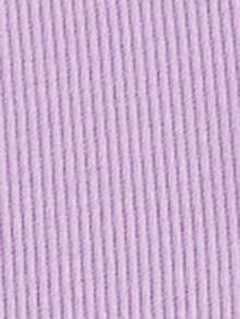 LMoss Kids Young Girl Knit Contrast Color Round Neck Fitted Top, Suitable For School Wear - Purple - View 5